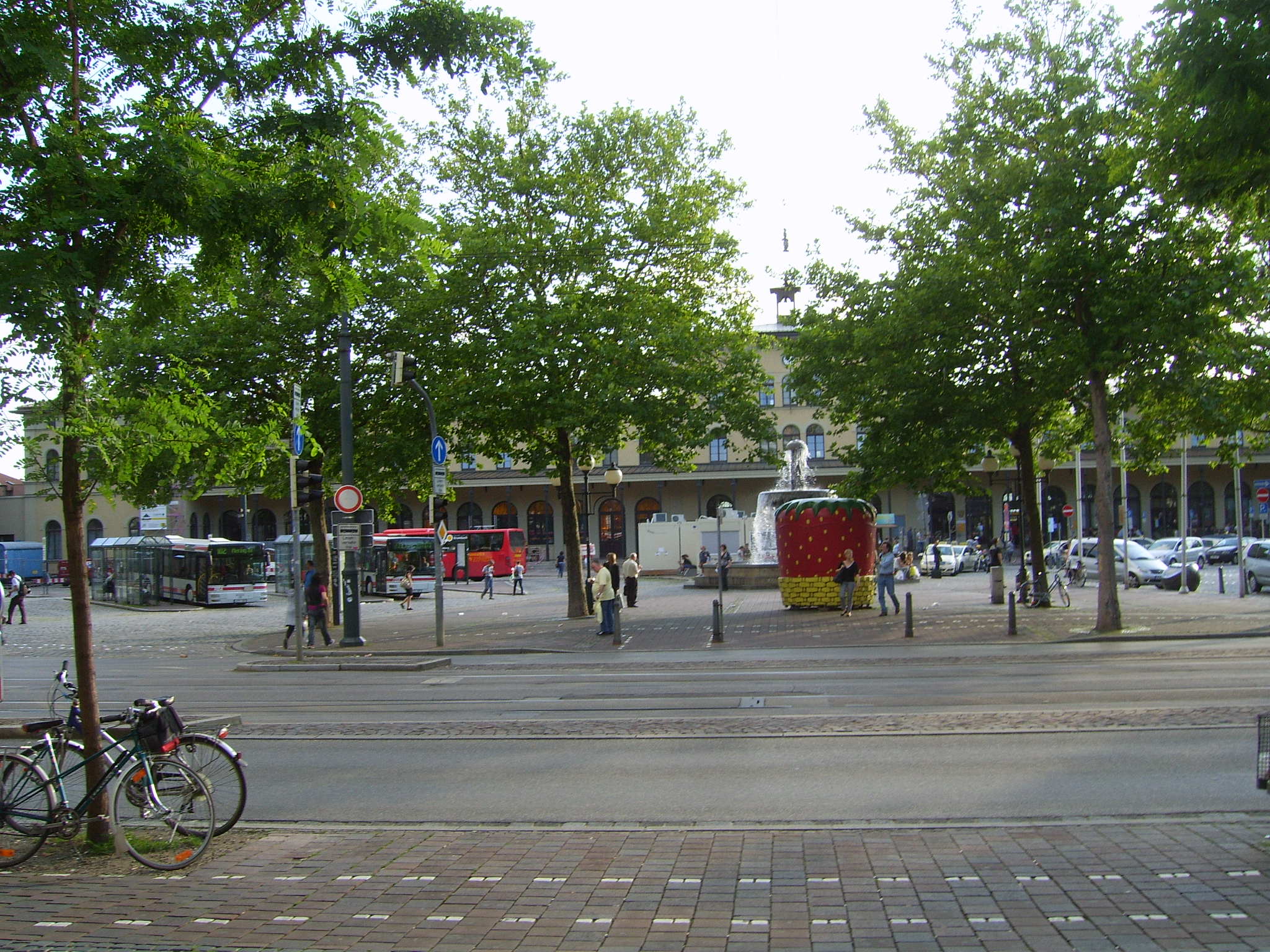 AUGSBURG > Hauptbahnhof > Busparkplatz